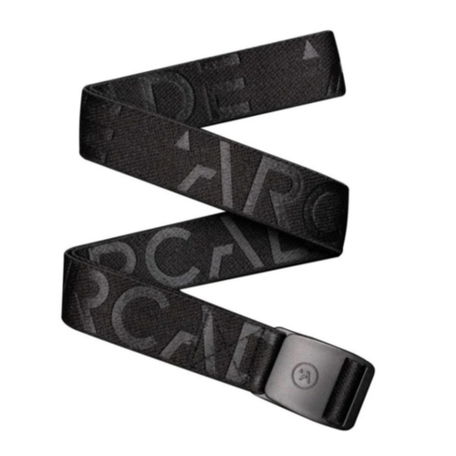 Arcade Mens Black Stamp Webbed Belt - Black - OS