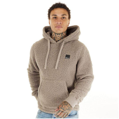 Bench Mens Jerry Borg Pullover Teddy Bear Fleece Hoodie