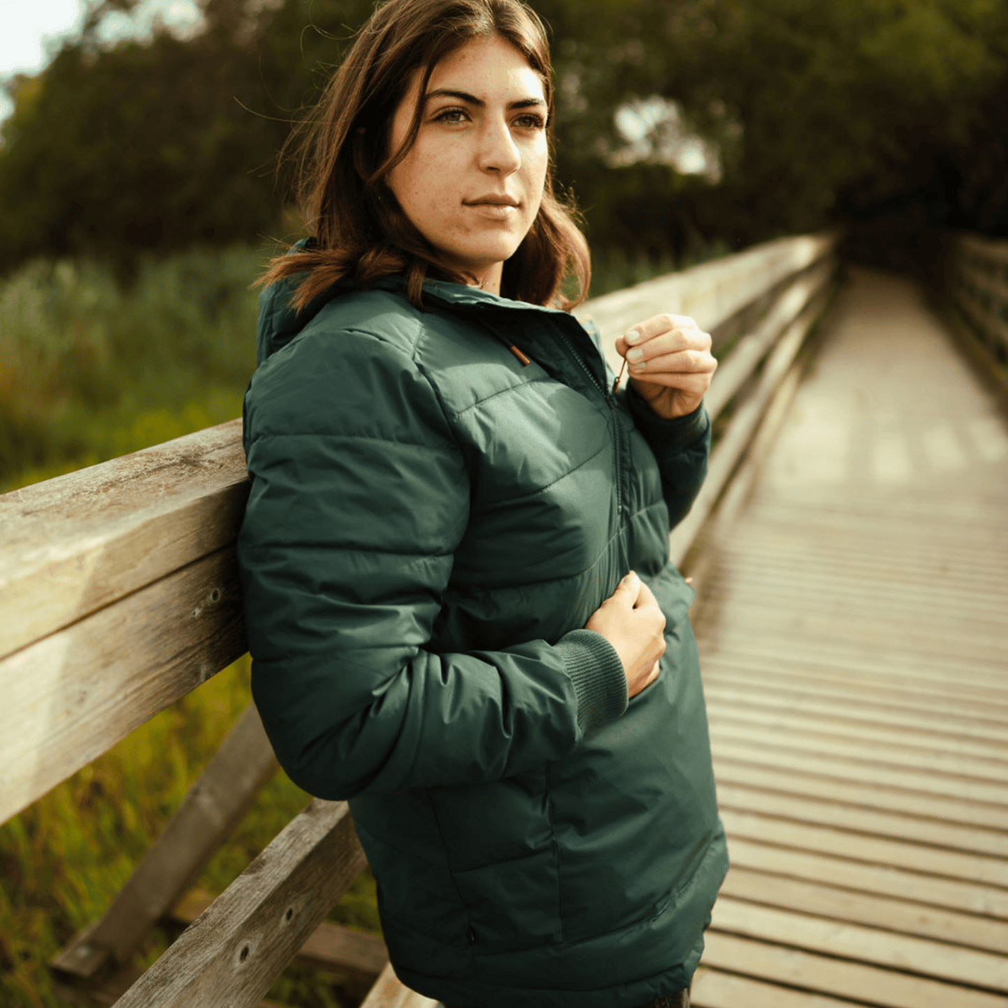Bleubird Unisex The Kala Overhead Padded Jacket