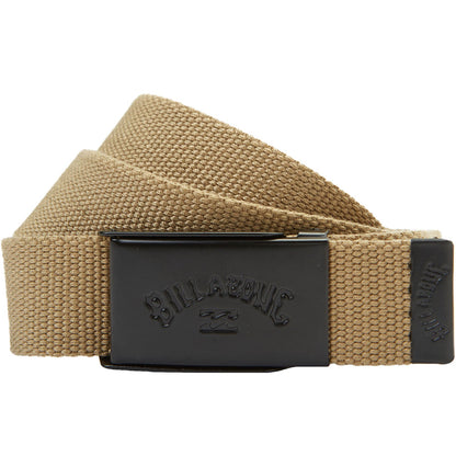 Billabong Mens Cog Adjustable Metal Buckle Webbing Belt