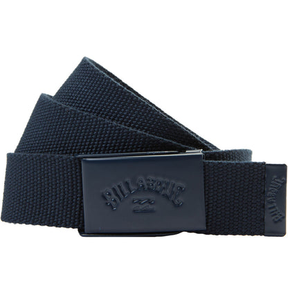 Billabong Mens Cog Adjustable Metal Buckle Webbing Belt