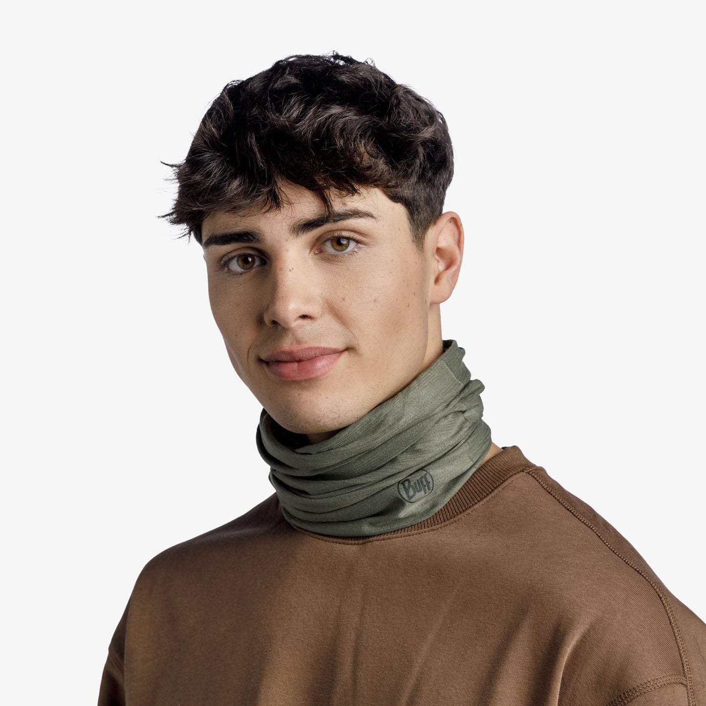 Buff Unisex Coolnet UV+ Multifunctional Bandana Tubular - Solid Forest - OS