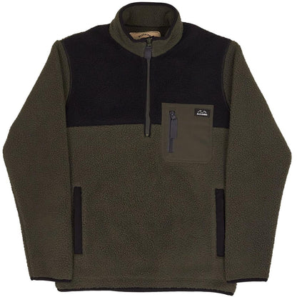 Bleubird Adult Polar Half Zip Mid Pile Sherpa Fleece