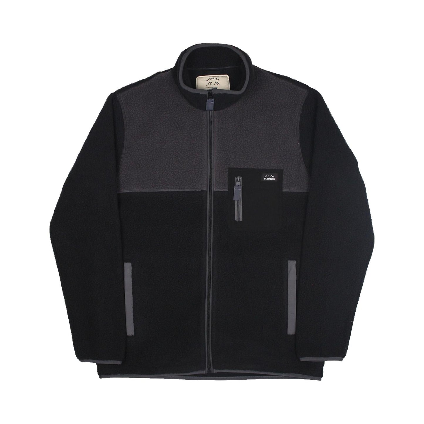 Bleubird Polar Full Zip Sherpa Pullover Fleece