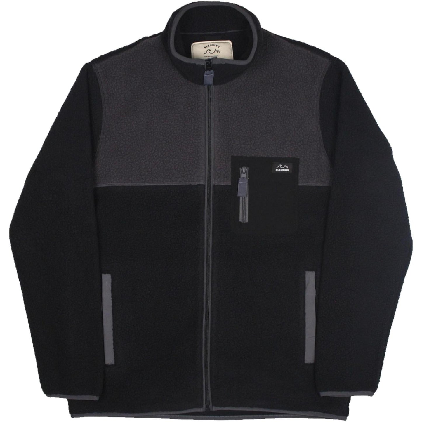 Bleubird Polar Full Zip Sherpa Pullover Fleece