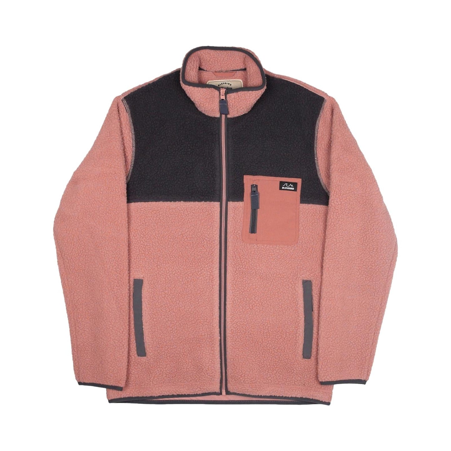 Bleubird Polar Full Zip Sherpa Pullover Fleece