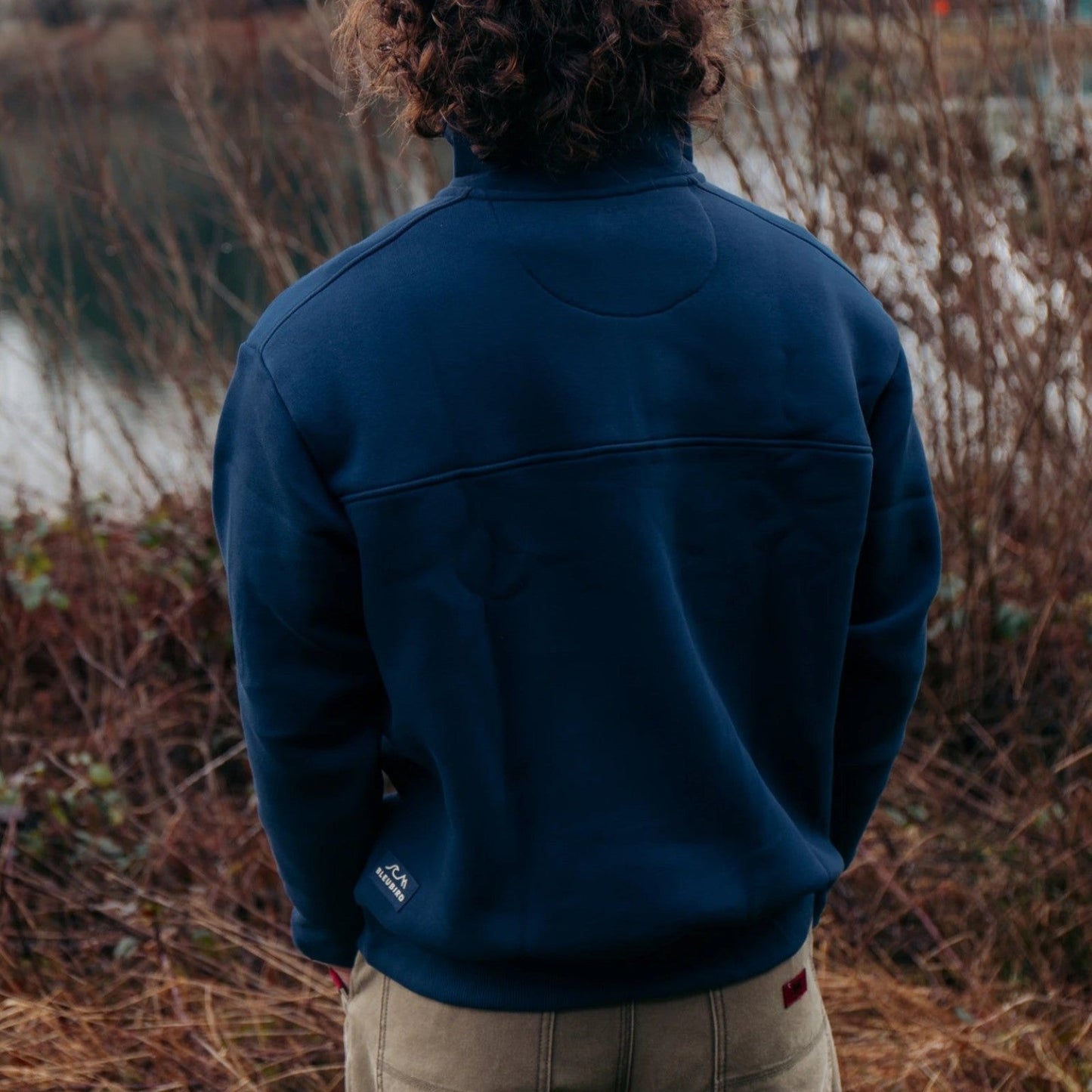 Bleubird Bracken Quarter Zip Sweatshirt
