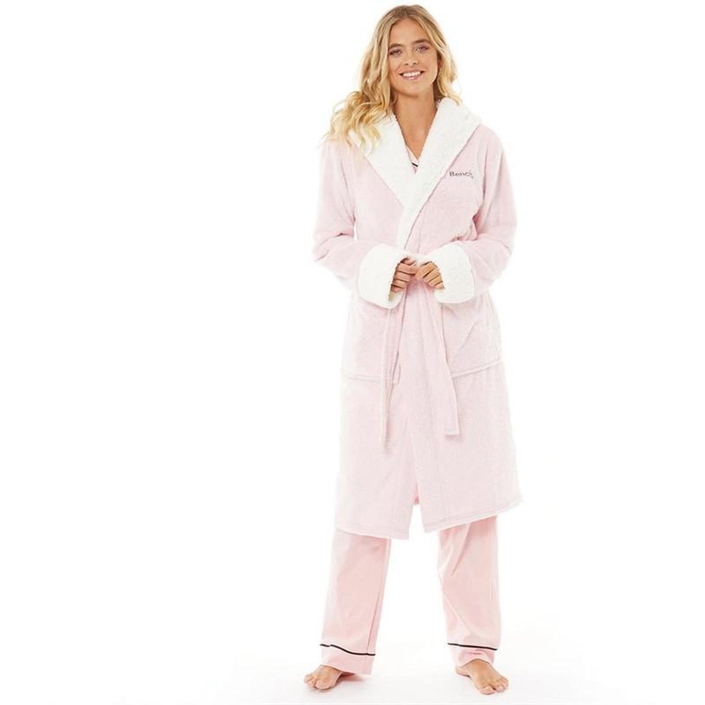 Bench Womens Rhiannon Hooded Dressing Gown