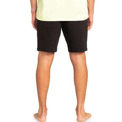 Billabong Mens New Order Wave 19" Chino Shorts - Raven
