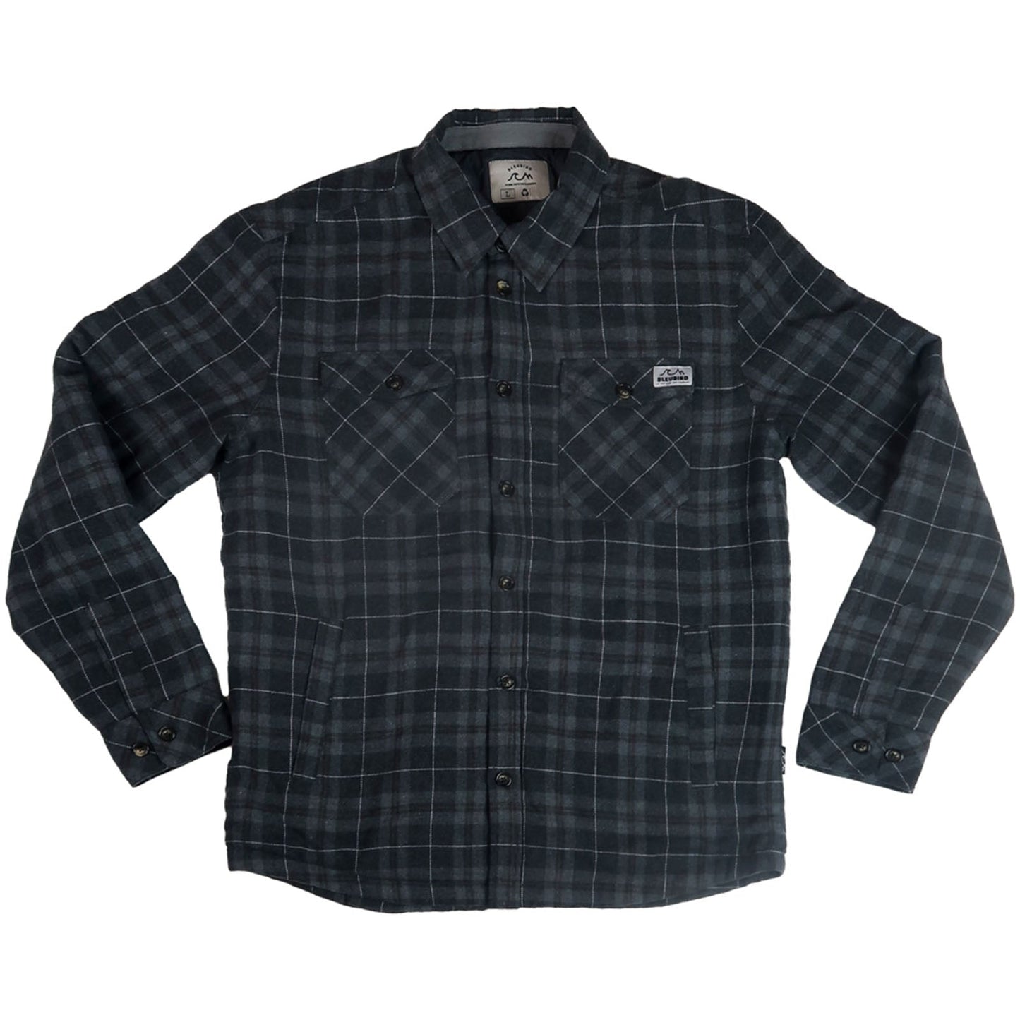 Bleubird Unisex Sequoia Checkered Long Sleeve Shirt
