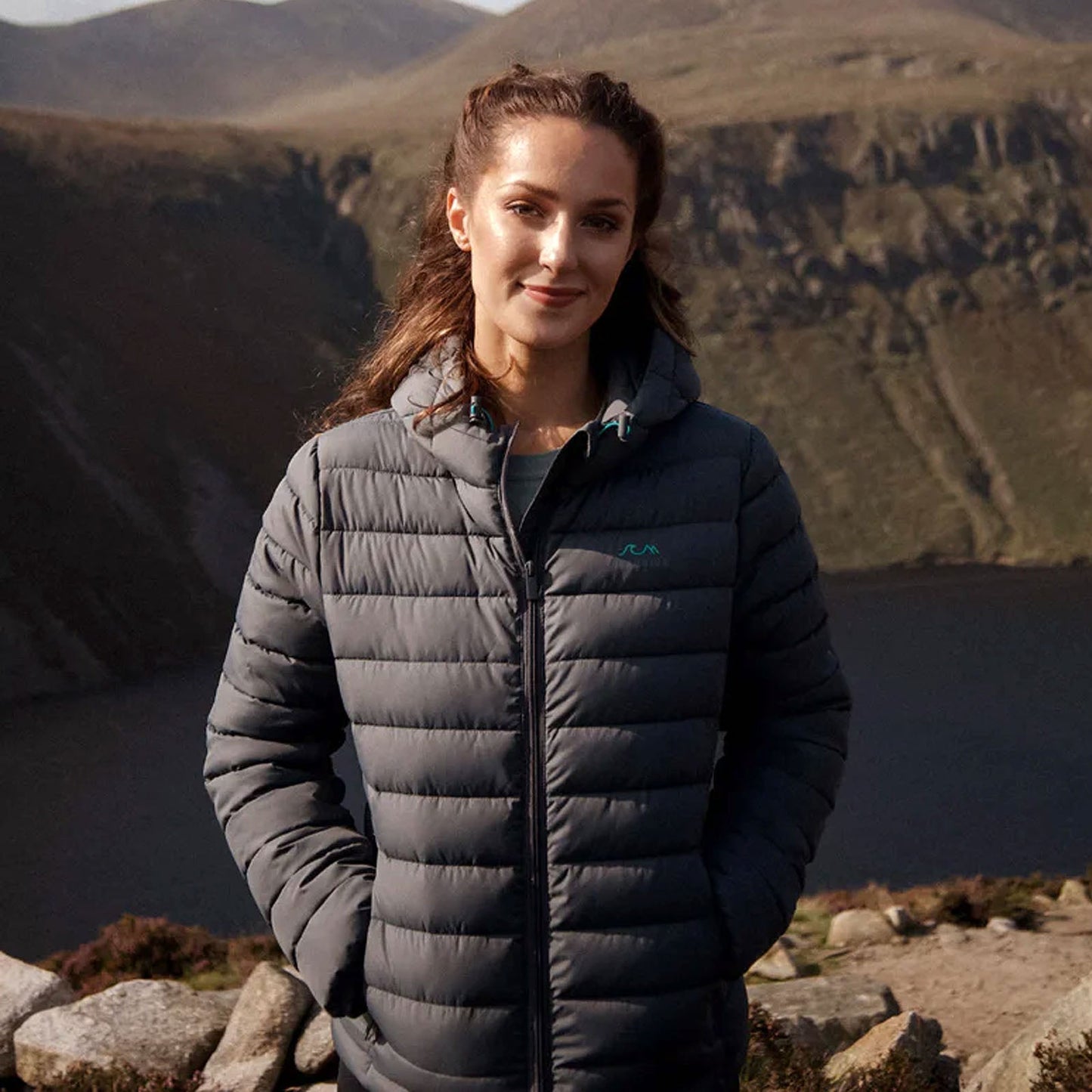 Bleubird Womens Tabor Water Resistant Packable Padded Coat
