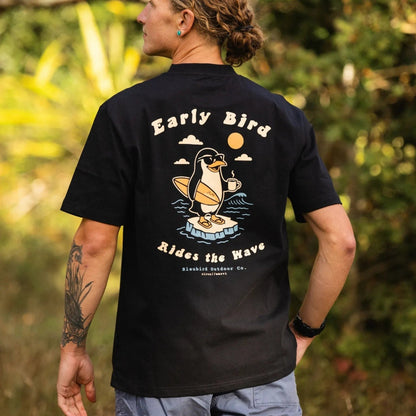 Bleubird Early Bird Tee Short Sleeve T-Shirt