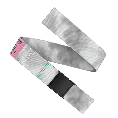 Arcade Mens Grateful Dead Still Dead Webbed Belt - Ash - OS