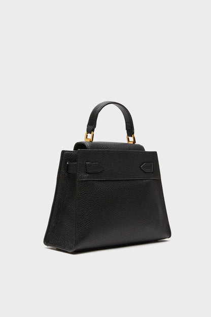 Black Veronica Beard Dash Top Handle