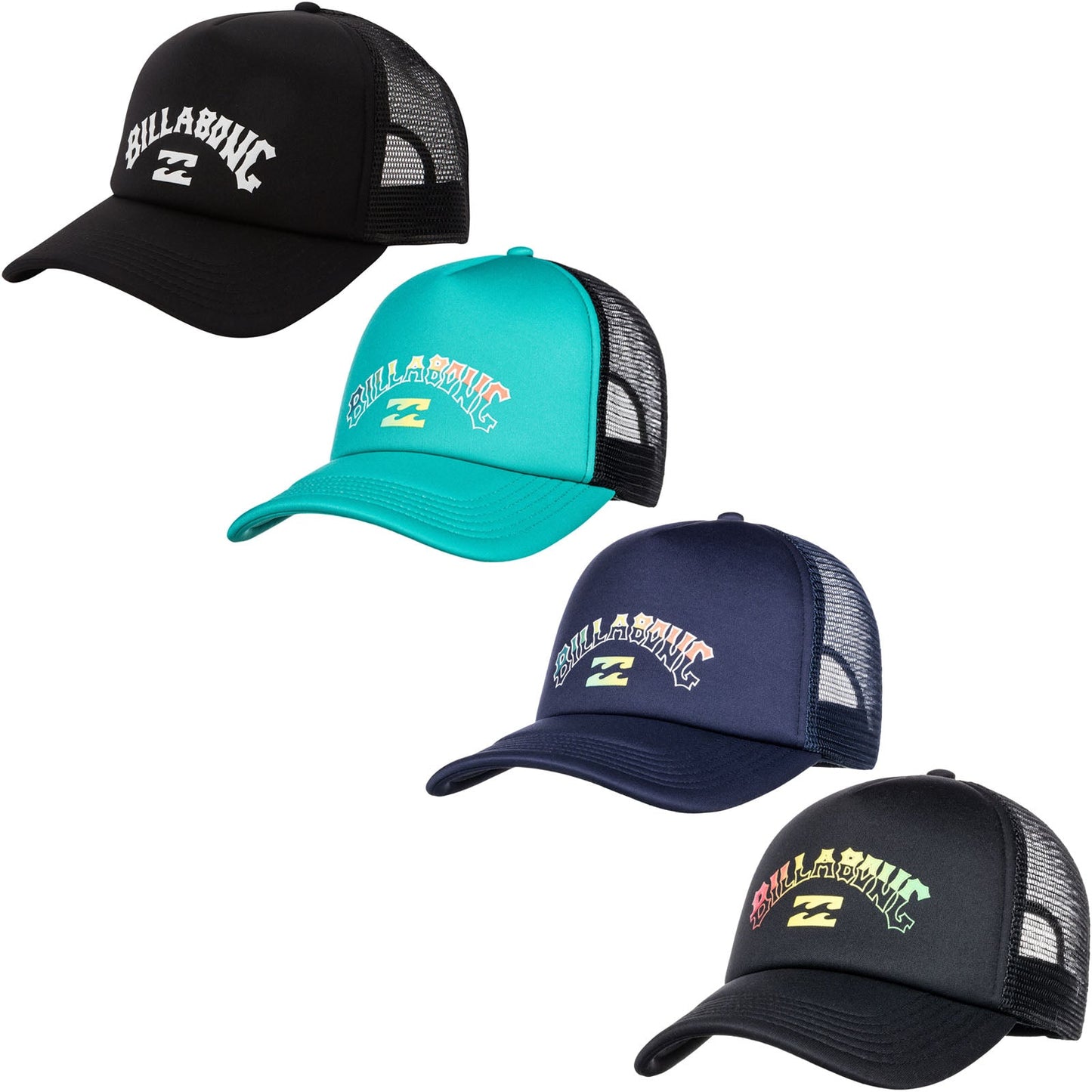 Billabong Mens Podium Curved Visor Snapback Trucker Cap